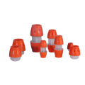 Compression fittings coupler , straight buried fittings end stop microfit connector for hdpe pipes